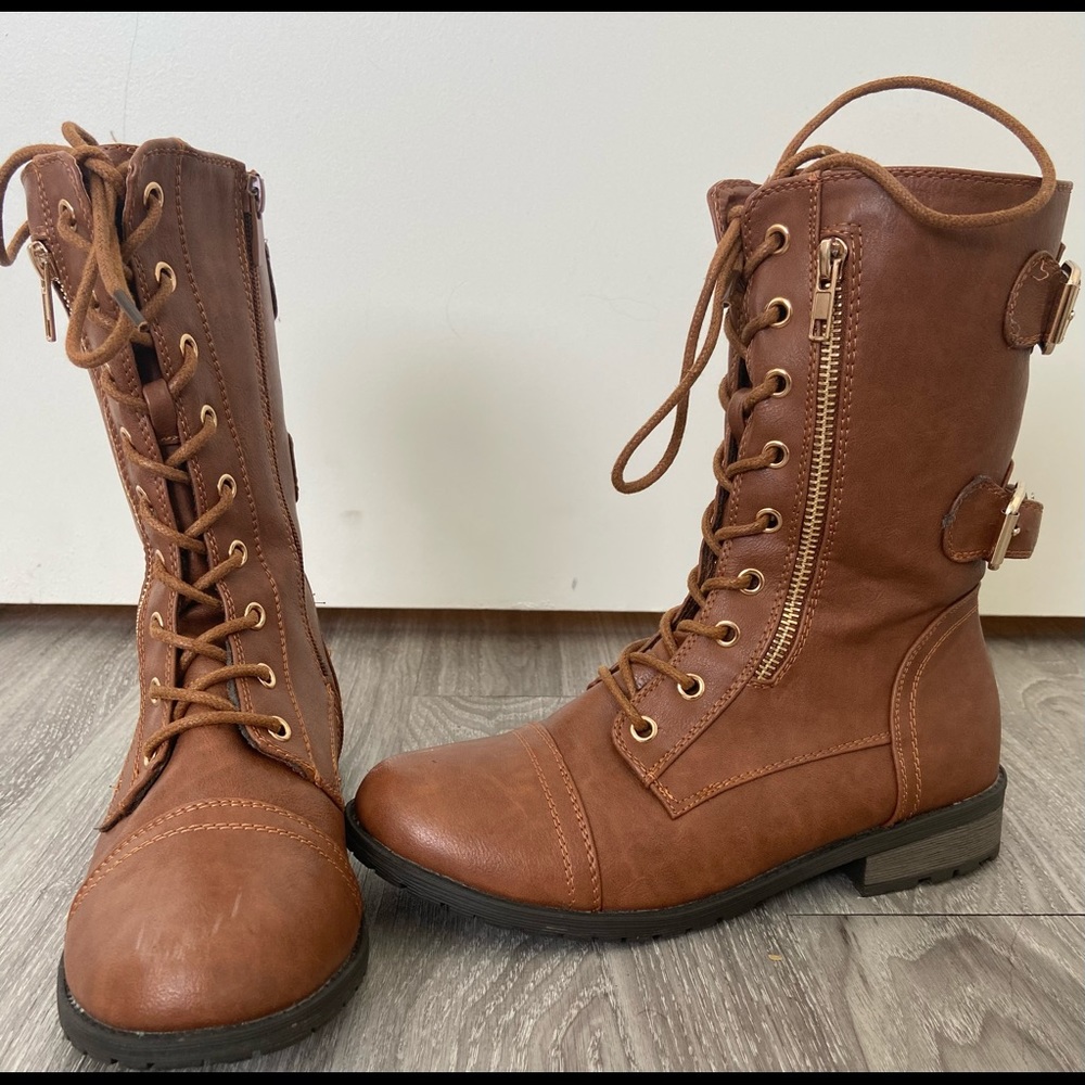 Brown boots